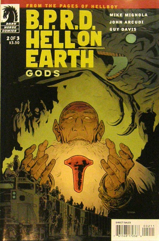 Cover of BPRD: Hell on Earth Gods (2011 Ltd) #2. One of 250,000 Vintage American Comics on sale from Krypton!