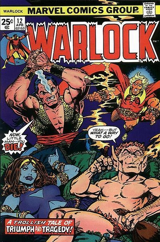 Cover of Warlock (Vol 1) The Power of #12. One of 250,000 Vintage American Comics on sale from Krypton!