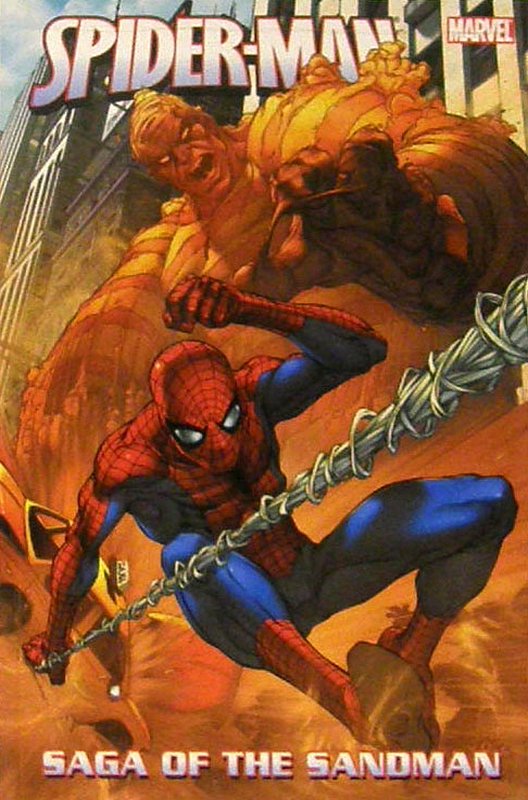 Cover of Spider-Man: Saga of Sandman (GN) (Softback) #1. One of 250,000 Vintage American Comics on sale from Krypton!
