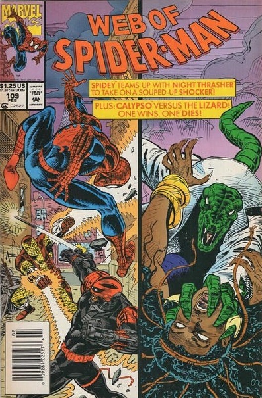 Cover of Web of Spider-Man (Vol 1) #109. One of 250,000 Vintage American Comics on sale from Krypton!