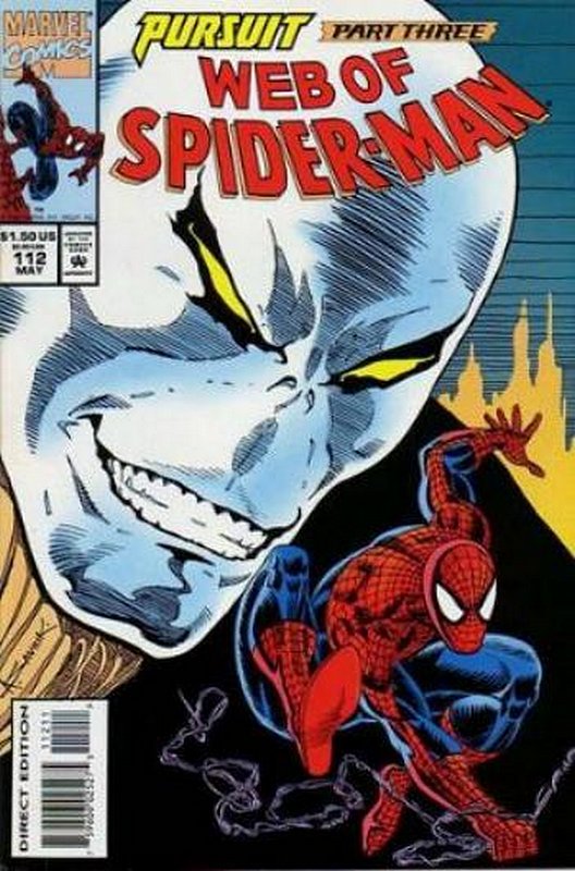 Cover of Web of Spider-Man (Vol 1) #112. One of 250,000 Vintage American Comics on sale from Krypton!
