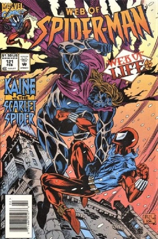Cover of Web of Spider-Man (Vol 1) #121. One of 250,000 Vintage American Comics on sale from Krypton!