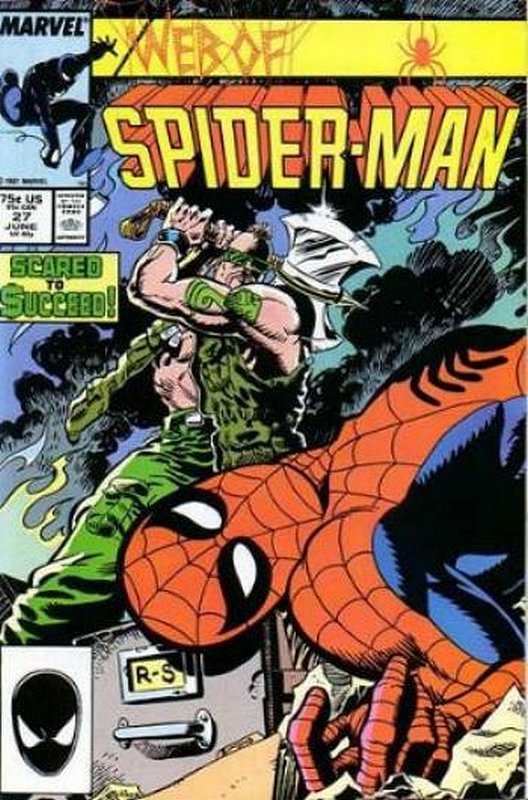 Cover of Web of Spider-Man (Vol 1) #27. One of 250,000 Vintage American Comics on sale from Krypton!