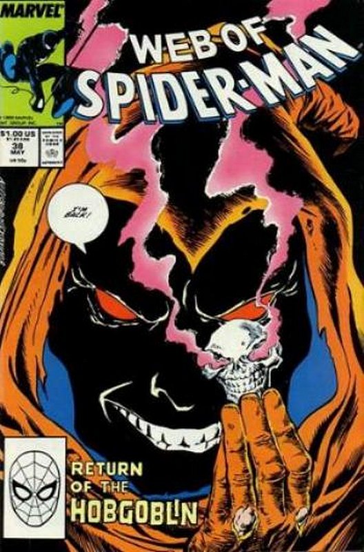 Cover of Web of Spider-Man (Vol 1) #38. One of 250,000 Vintage American Comics on sale from Krypton!