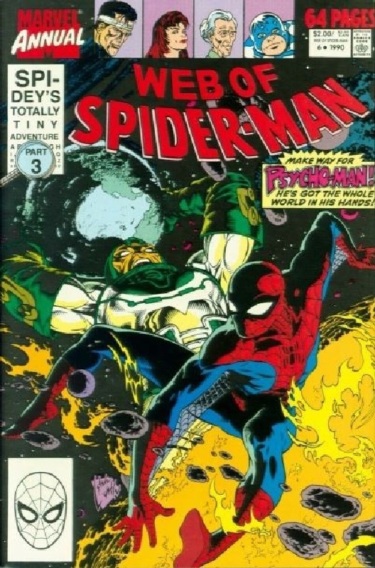 Cover of Web of Spider-Man Annual (Vol 1) #6. One of 250,000 Vintage American Comics on sale from Krypton!