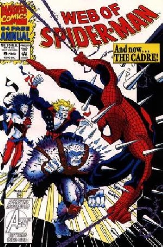 Cover of Web of Spider-Man Annual (Vol 1) #9. One of 250,000 Vintage American Comics on sale from Krypton!