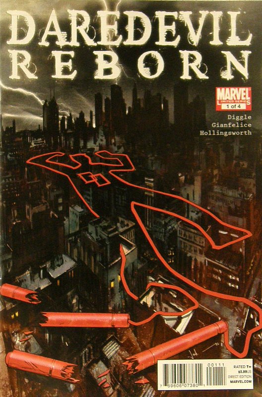 Cover of Daredevil: Reborn (2012 Ltd) #1. One of 250,000 Vintage American Comics on sale from Krypton!