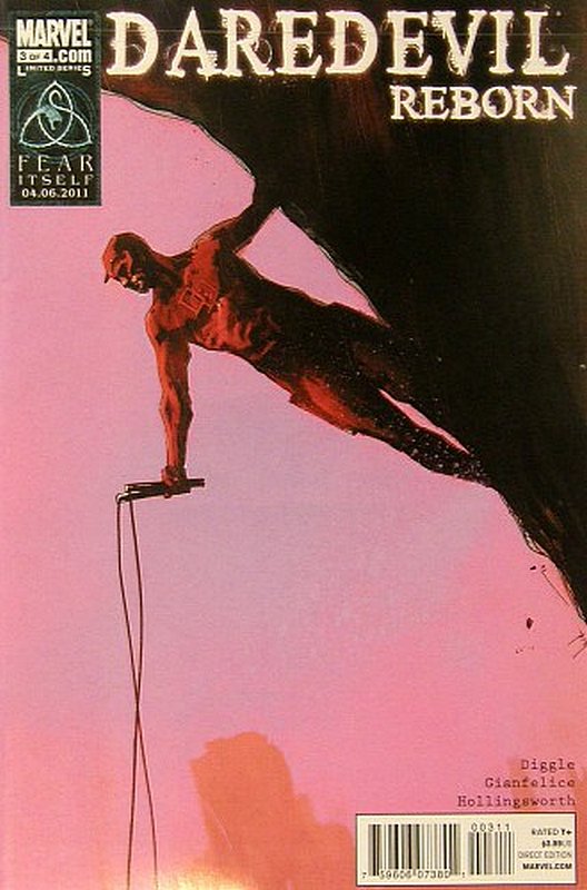Cover of Daredevil: Reborn (2012 Ltd) #3. One of 250,000 Vintage American Comics on sale from Krypton!