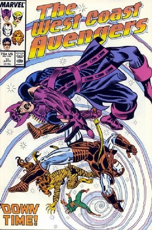 Cover of West Coast Avengers (Vol 1) #19. One of 250,000 Vintage American Comics on sale from Krypton!