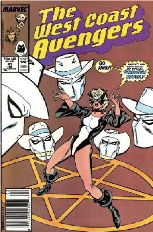 Cover of West Coast Avengers (Vol 1) #41. One of 250,000 Vintage American Comics on sale from Krypton!