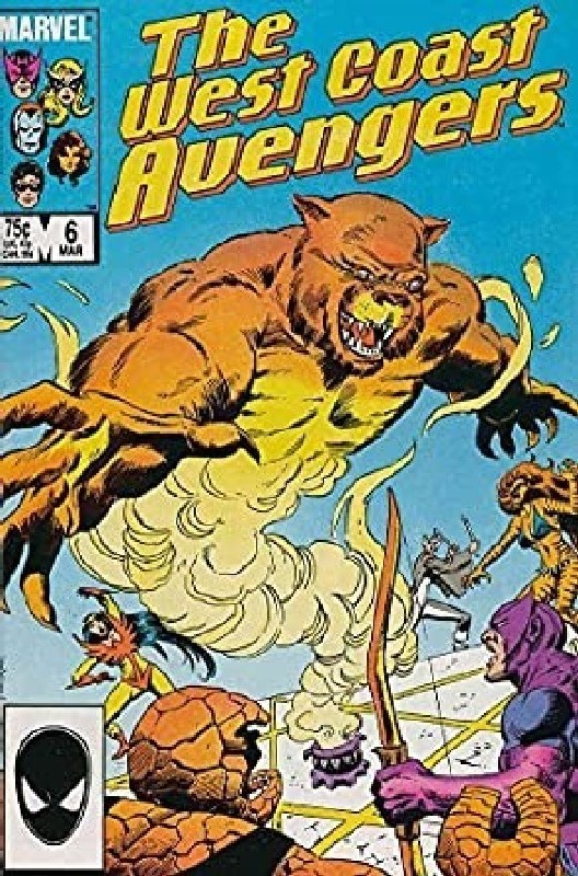 Cover of West Coast Avengers (Vol 1) #6. One of 250,000 Vintage American Comics on sale from Krypton!