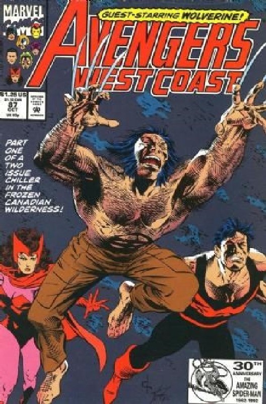 Cover of West Coast Avengers (Vol 1) #87. One of 250,000 Vintage American Comics on sale from Krypton!