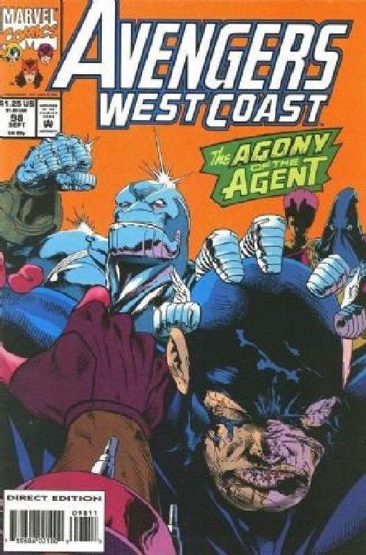 Cover of West Coast Avengers (Vol 1) #98. One of 250,000 Vintage American Comics on sale from Krypton!