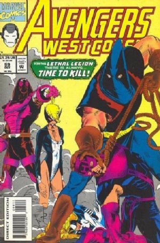 Cover of West Coast Avengers (Vol 1) #99. One of 250,000 Vintage American Comics on sale from Krypton!