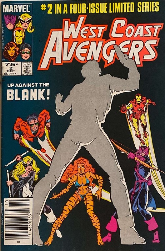 Cover of West Coast Avengers (1984 Ltd) #2. One of 250,000 Vintage American Comics on sale from Krypton!