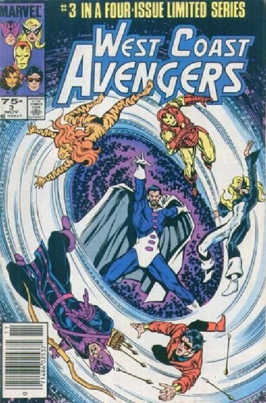 Cover of West Coast Avengers (1984 Ltd) #3. One of 250,000 Vintage American Comics on sale from Krypton!