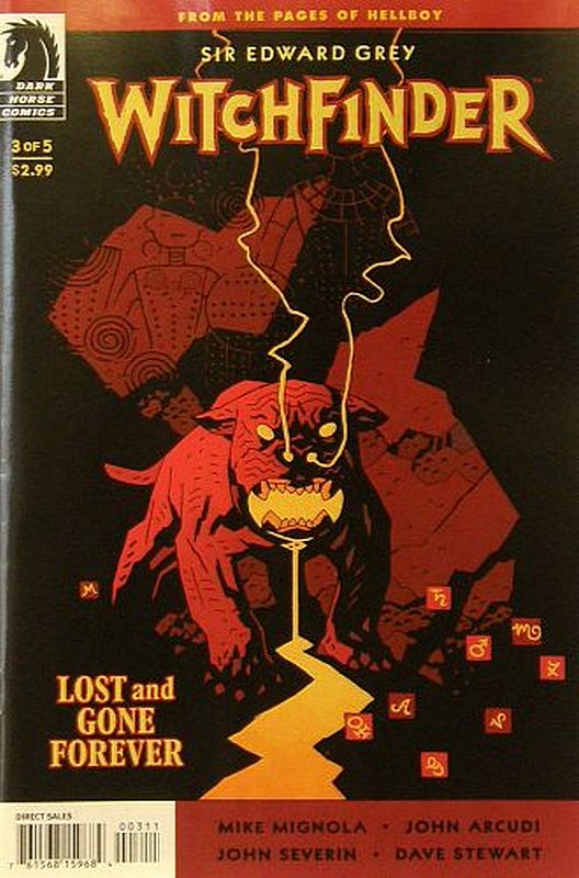 Cover of Witchfinder: Lost & Gone Forever #3. One of 250,000 Vintage American Comics on sale from Krypton!