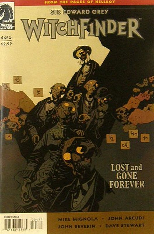 Cover of Witchfinder: Lost & Gone Forever #4. One of 250,000 Vintage American Comics on sale from Krypton!
