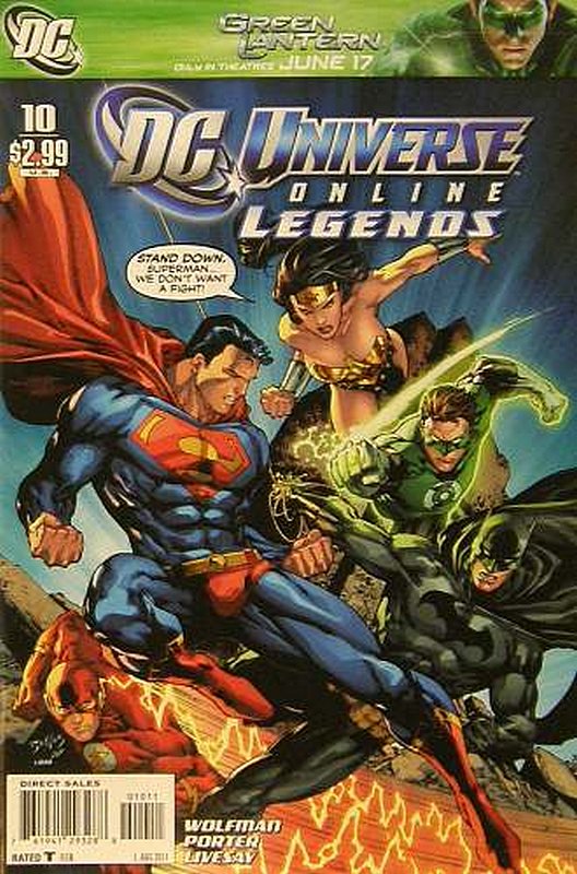 Cover of DC Universe: Online Legends #10. One of 250,000 Vintage American Comics on sale from Krypton!