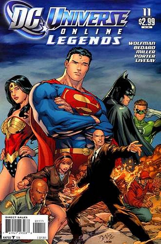 Cover of DC Universe: Online Legends #11. One of 250,000 Vintage American Comics on sale from Krypton!
