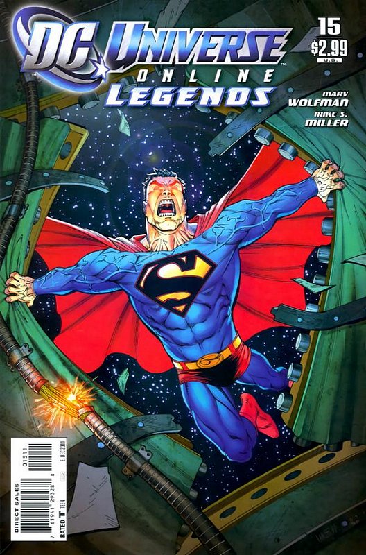 Cover of DC Universe: Online Legends #15. One of 250,000 Vintage American Comics on sale from Krypton!