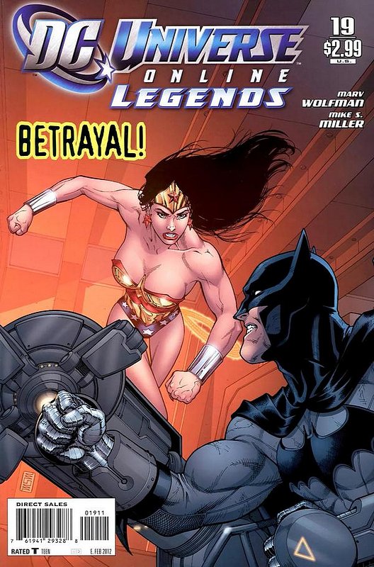 Cover of DC Universe: Online Legends #19. One of 250,000 Vintage American Comics on sale from Krypton!