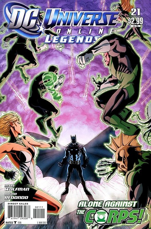 Cover of DC Universe: Online Legends #21. One of 250,000 Vintage American Comics on sale from Krypton!