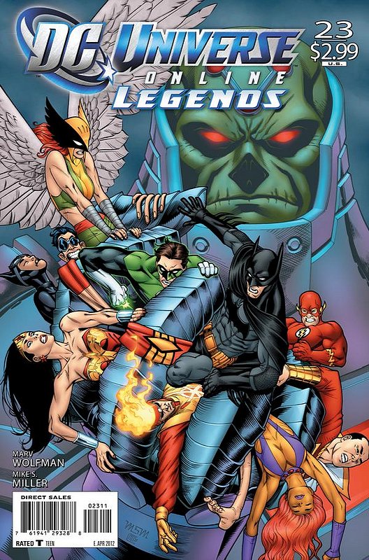 Cover of DC Universe: Online Legends #23. One of 250,000 Vintage American Comics on sale from Krypton!