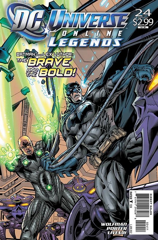Cover of DC Universe: Online Legends #24. One of 250,000 Vintage American Comics on sale from Krypton!