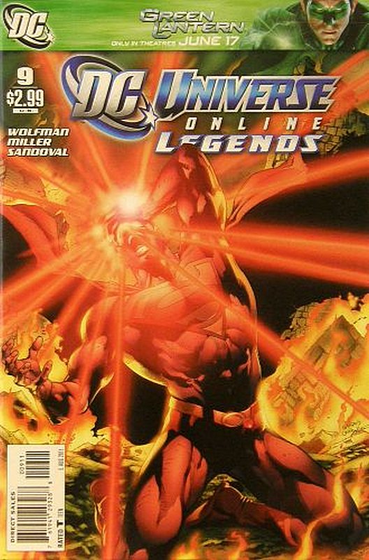 Cover of DC Universe: Online Legends #9. One of 250,000 Vintage American Comics on sale from Krypton!