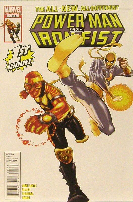 Cover of Powerman & Iron Fist (2011 Ltd) #1. One of 250,000 Vintage American Comics on sale from Krypton!