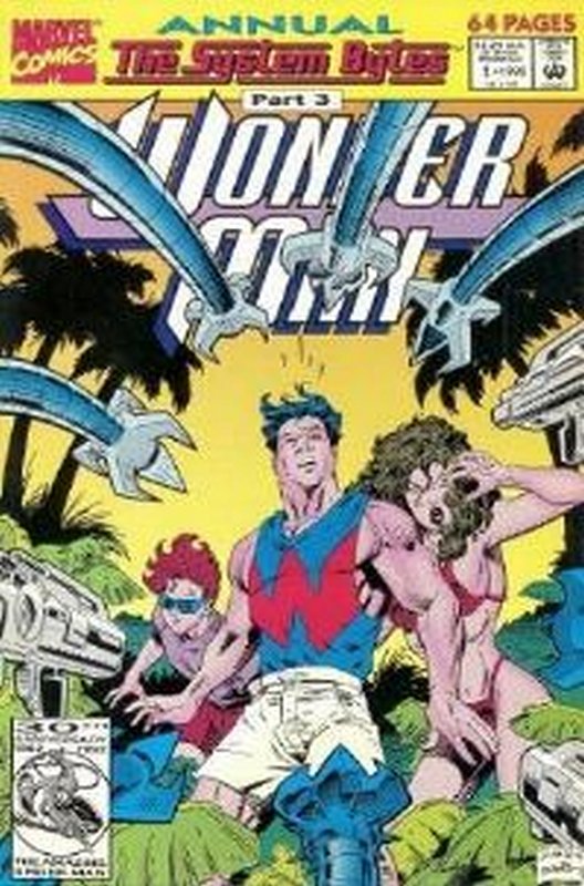 Cover of Wonder Man Annual (Vol 1) #1. One of 250,000 Vintage American Comics on sale from Krypton!