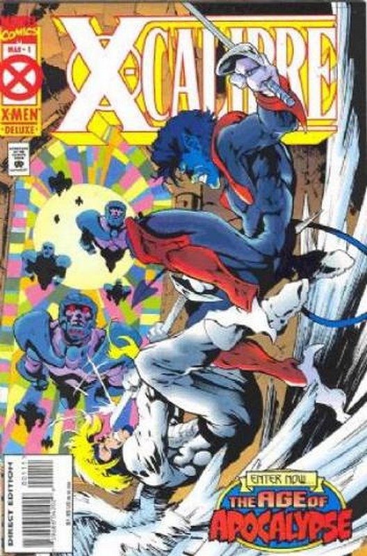 Cover of X-Calibre (1995 Ltd) #1. One of 250,000 Vintage American Comics on sale from Krypton!