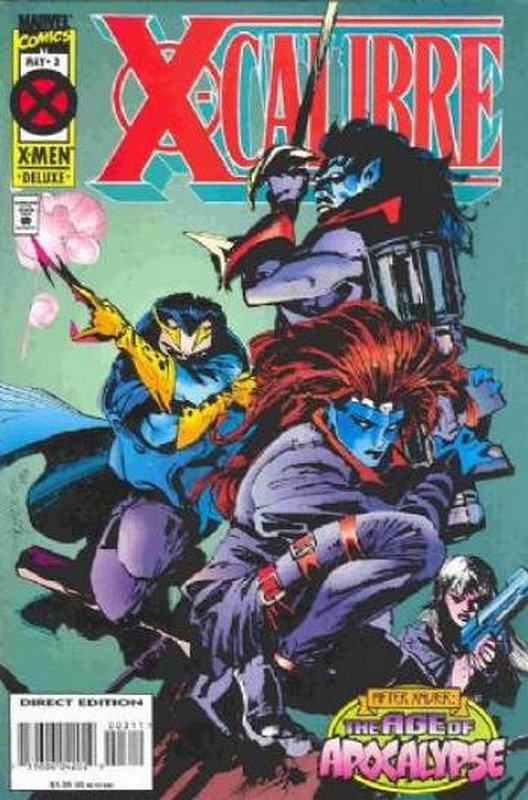 Cover of X-Calibre (1995 Ltd) #3. One of 250,000 Vintage American Comics on sale from Krypton!
