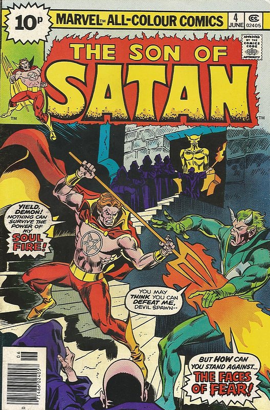 Cover of Son of Satan (Vol 1) #4. One of 250,000 Vintage American Comics on sale from Krypton!
