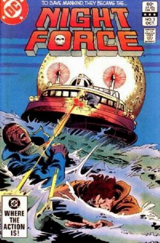 Cover of Night Force (Vol 1) #3. One of 250,000 Vintage American Comics on sale from Krypton!