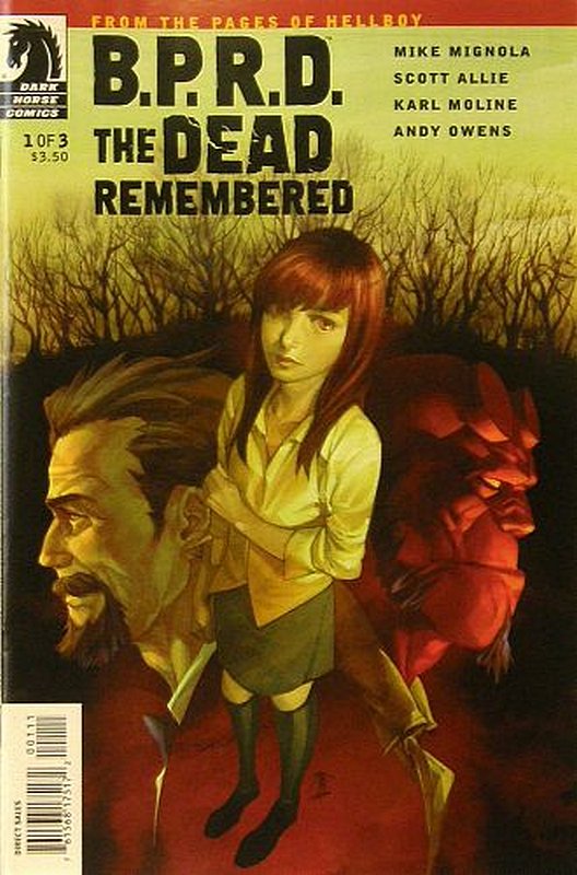 Cover of BPRD: Dead Remembered (2011 Ltd) #1. One of 250,000 Vintage American Comics on sale from Krypton!