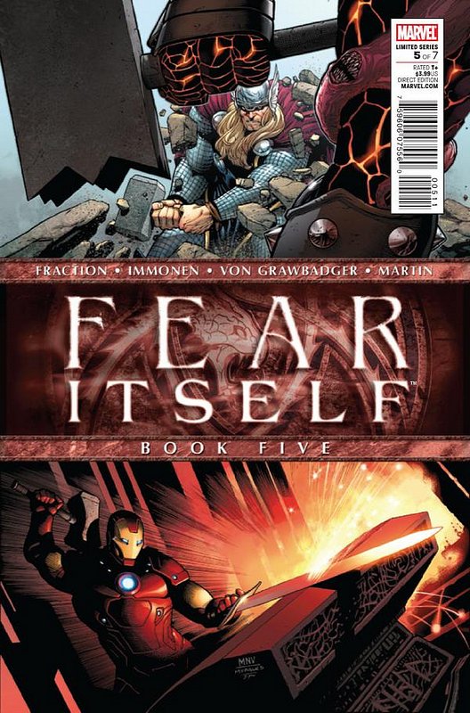Cover of Fear Itself (2011 Ltd) #5. One of 250,000 Vintage American Comics on sale from Krypton!