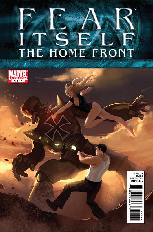Cover of Fear Itself: Home Front (2011 Ltd) #4. One of 250,000 Vintage American Comics on sale from Krypton!