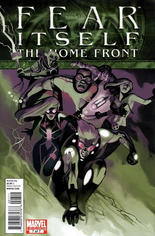 Cover of Fear Itself: Home Front (2011 Ltd) #7. One of 250,000 Vintage American Comics on sale from Krypton!