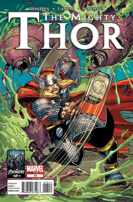 Cover of Mighty Thor (Vol 1) #13. One of 250,000 Vintage American Comics on sale from Krypton!