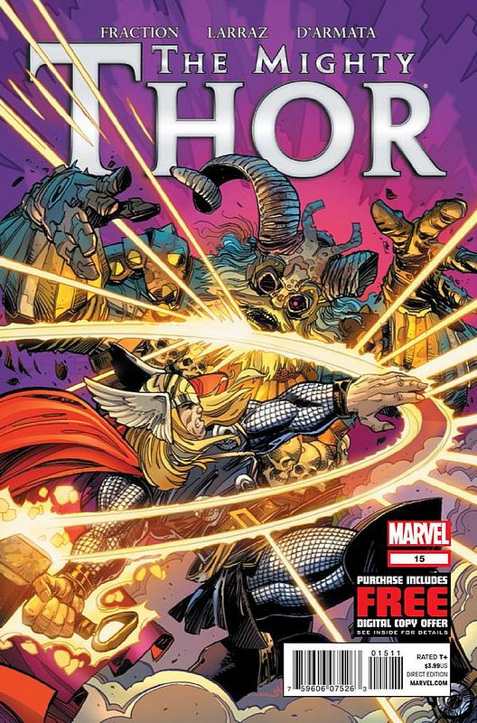 Cover of Mighty Thor (Vol 1) #15. One of 250,000 Vintage American Comics on sale from Krypton!