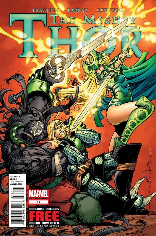 Cover of Mighty Thor (Vol 1) #17. One of 250,000 Vintage American Comics on sale from Krypton!