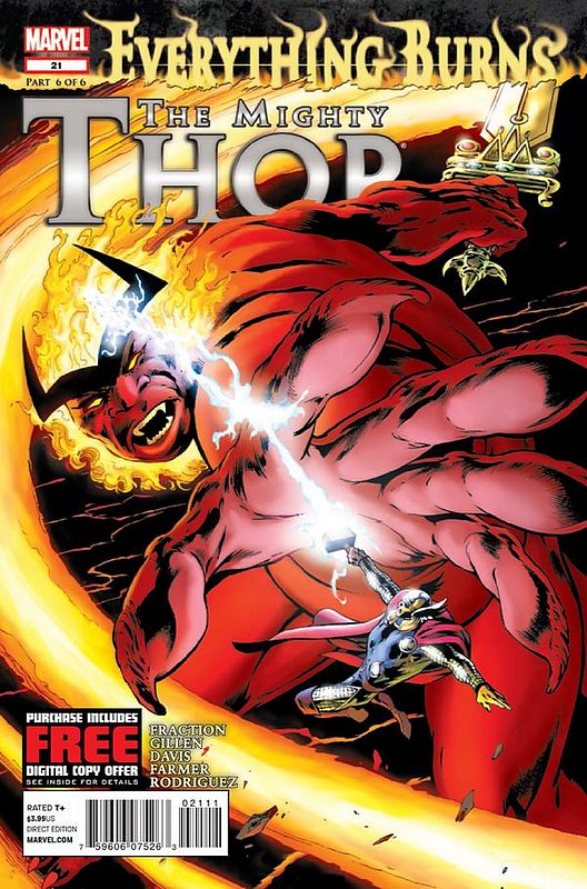 Cover of Mighty Thor (Vol 1) #21. One of 250,000 Vintage American Comics on sale from Krypton!