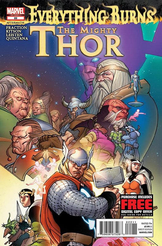 Cover of Mighty Thor (Vol 1) #22. One of 250,000 Vintage American Comics on sale from Krypton!