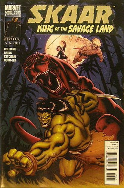 Cover of Skarr: King of the Savage Land (2011 Ltd) #2. One of 250,000 Vintage American Comics on sale from Krypton!