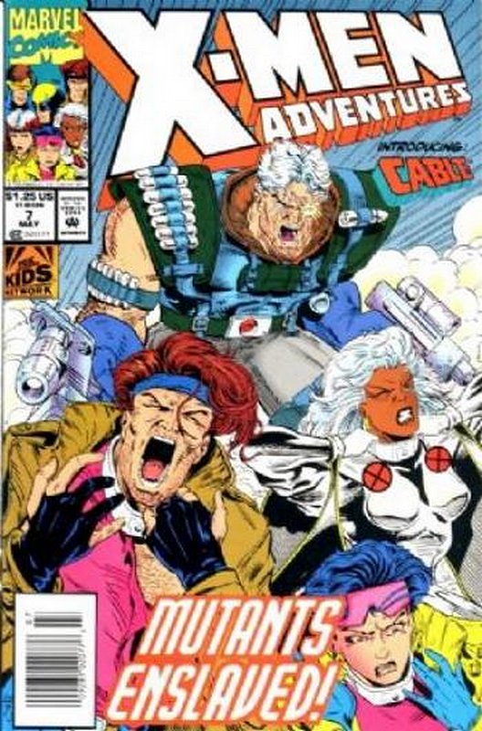 Cover of X-Men Adventures - (Season 1) #7. One of 250,000 Vintage American Comics on sale from Krypton!