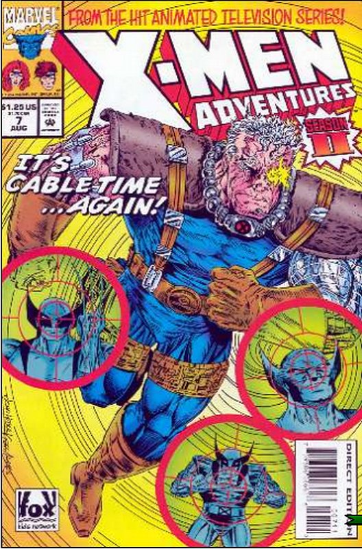Cover of X-Men Adventures - (Season 2) #7. One of 250,000 Vintage American Comics on sale from Krypton!