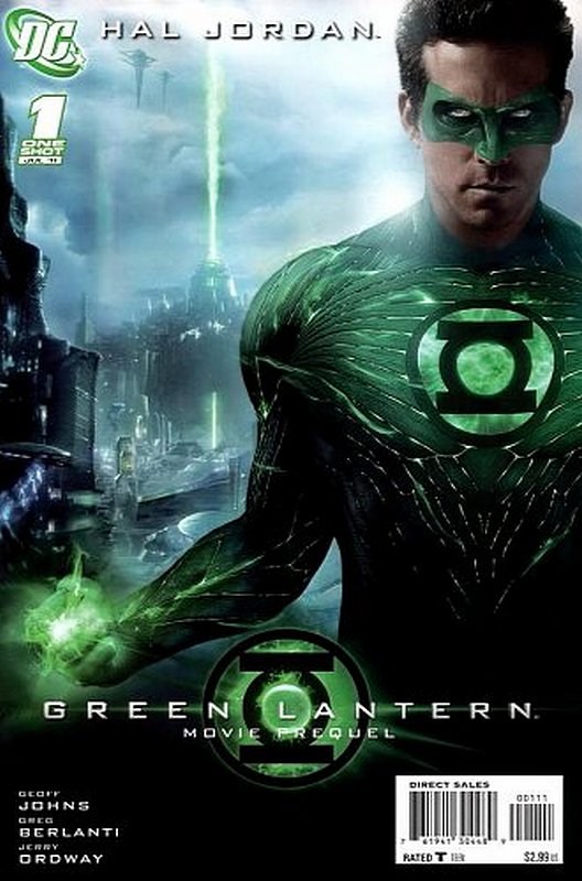 Cover of Green Lantern Movie Prequel: Hal Jordan #1. One of 250,000 Vintage American Comics on sale from Krypton!