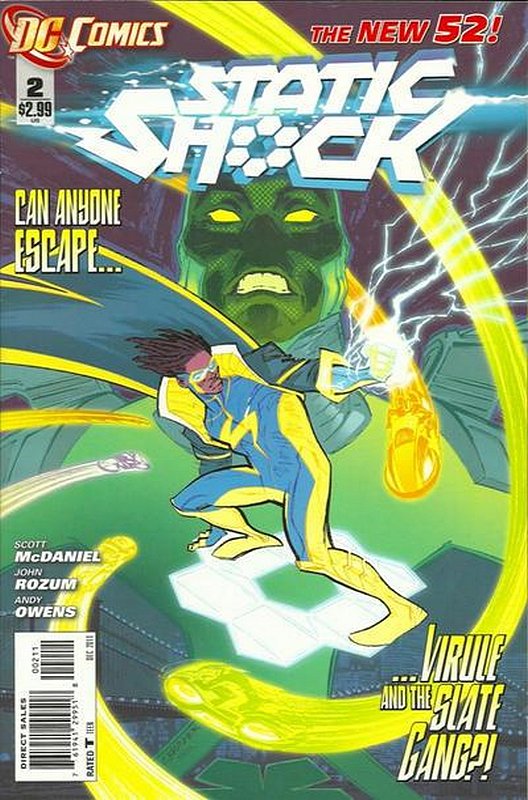 Cover of Static Shock (Vol 1) #2. One of 250,000 Vintage American Comics on sale from Krypton!